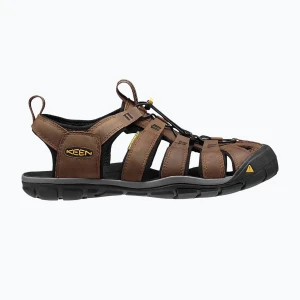 Sandały męskie KEEN Clearwater Cnx Leather dark earth/black