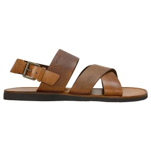 Brązowe skórzane sandały męskie 29007-54 Wojas