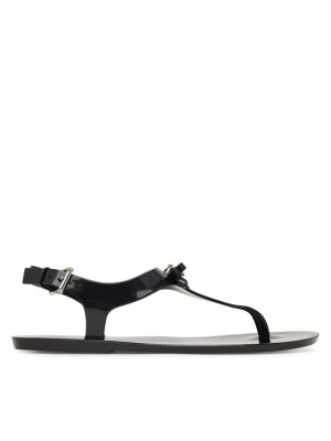 Sandały MICHAEL Michael Kors Eva Thong 40S6EVFA1Q Czarny
