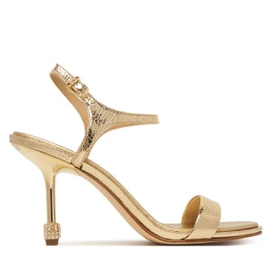 Sandały MICHAEL Michael Kors Ivy High 40S6IVHS1M Złoty