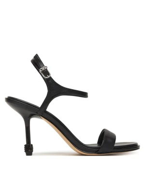 Sandały MICHAEL Michael Kors Ivy High 40S6IVHS2L Czarny