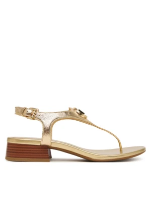 Sandały MICHAEL Michael Kors Mckenzie 40T6MZFS1M Złoty