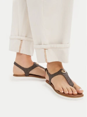 Sandały MICHAEL Michael Kors Val Thong 40R6VAFS1B Brązowy