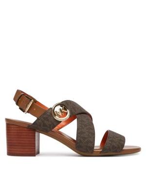 Sandały MICHAEL Michael Kors Vera Flex Mid 40S6VEMS1B Brązowy