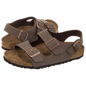 Sandały Milano BS Nubuck Mocca 634503 (BK43-b) Birkenstock