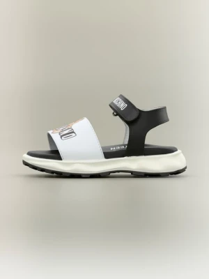 Sandały MOSCHINO biały