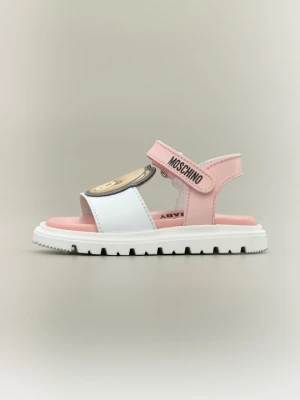 Sandały MOSCHINO biały