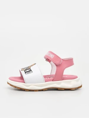 Sandały MOSCHINO biały