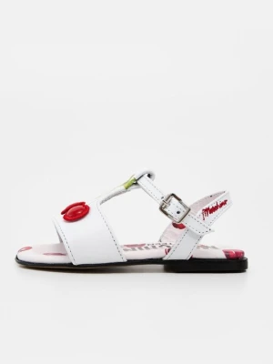 Sandały MOSCHINO biały