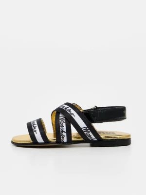 Sandały MOSCHINO czarny