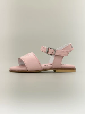 Sandały MOSCHINO jasnoróżowy
