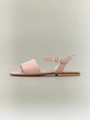 Sandały MOSCHINO jasnoróżowy
