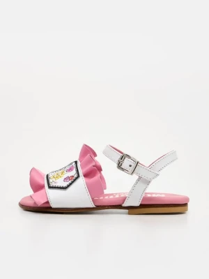 Sandały MOSCHINO różowy