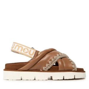 Sandały Mou New Bio # 03 Criss-Cross Upper SW461004C Brązowy