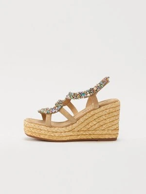 Sandały na koturnie Alma en Pena