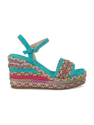 Sandały na koturnie Alma en Pena