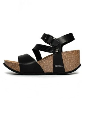 Sandały na koturnie BAYTON