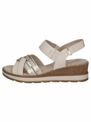 Sandały na koturnie Caprice