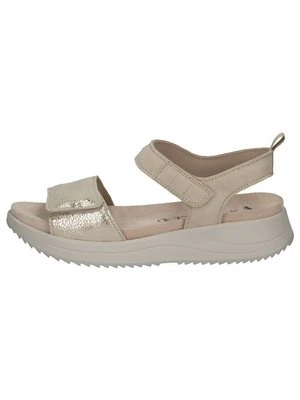 Sandały na koturnie Caprice