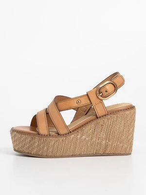 Sandały na koturnie Carmela