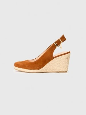 Sandały na koturnie Dune London