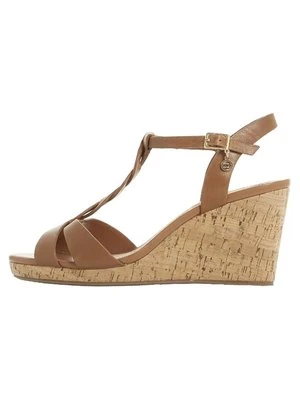 Sandały na koturnie Dune London