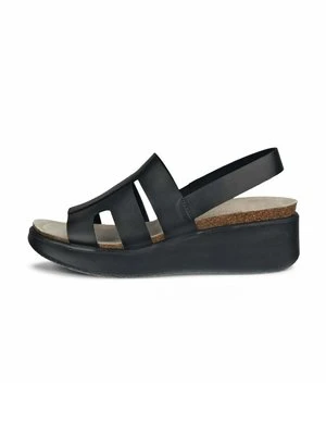 Sandały na koturnie ECCO