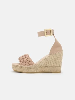 Sandały na koturnie Espadrij l´originale