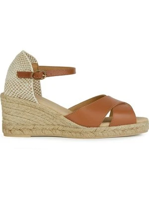 Sandały na koturnie Geox