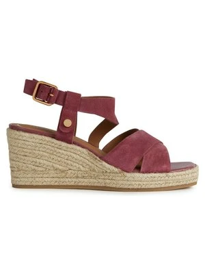 Sandały na koturnie Geox