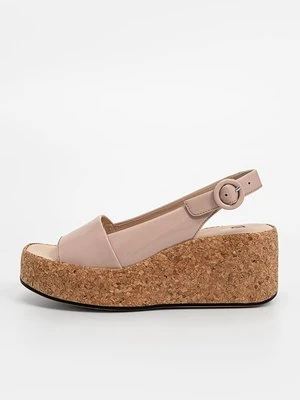 Sandały na koturnie Högl