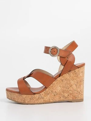 Sandały na koturnie Jimmy Choo