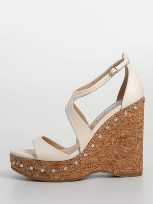 Sandały na koturnie Jimmy Choo