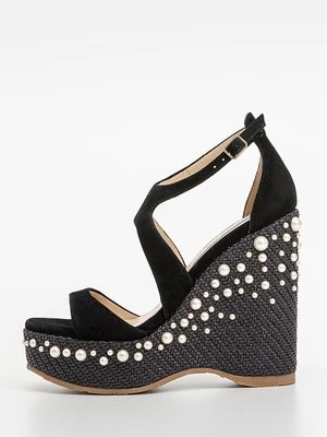 Sandały na koturnie Jimmy Choo
