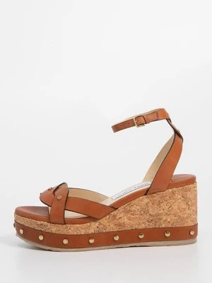 Sandały na koturnie Jimmy Choo