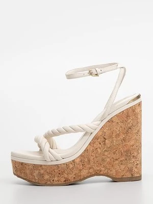 Sandały na koturnie Jimmy Choo
