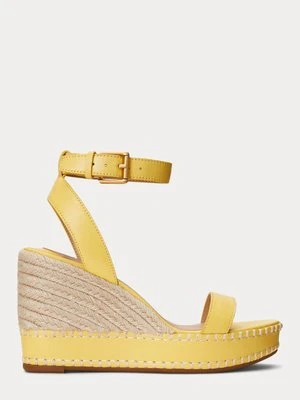 Sandały na koturnie Lauren Ralph Lauren