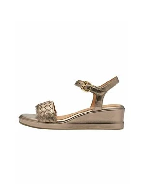 Sandały na koturnie marco tozzi