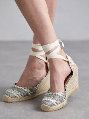 Sandały na koturnie Missoni