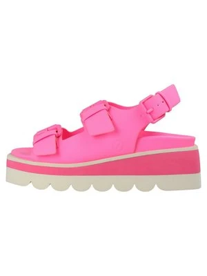 Sandały na koturnie No Name