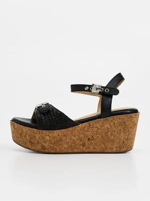 Sandały na koturnie Scholl