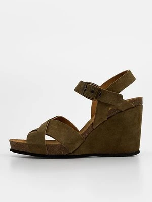 Sandały na koturnie Scholl