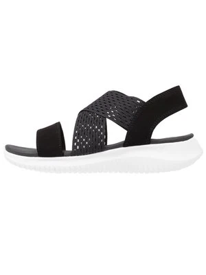 Sandały na koturnie Skechers