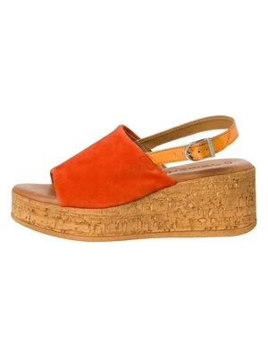 Sandały na koturnie tamaris