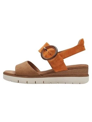 Sandały na koturnie tamaris