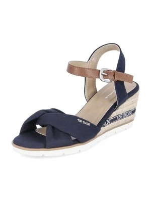 Sandały na koturnie Tom Tailor