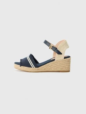 Sandały na koturnie Tommy Hilfiger