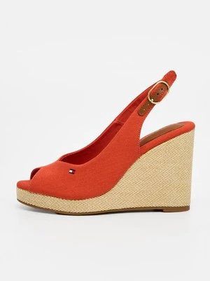 Sandały na koturnie Tommy Hilfiger