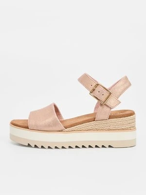 Sandały na koturnie TOMS