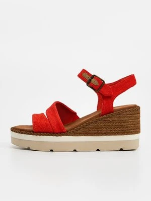 Sandały na koturnie TOMS